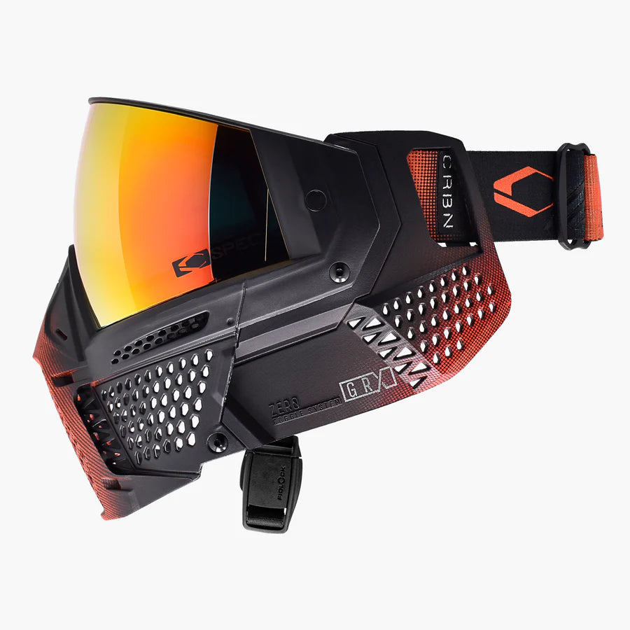CRBN Mask Zero GRX Halftone Orange- Compact