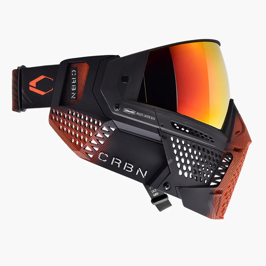 CRBN Mask Zero GRX Halftone Orange- Compact