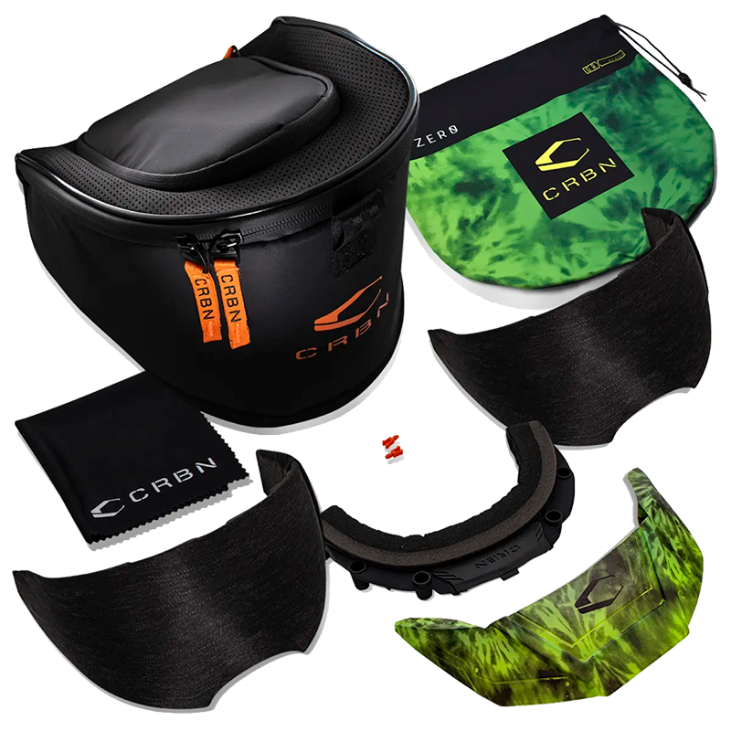 CRBN Mask Zero GRX Tie Dye Gecko - Compact