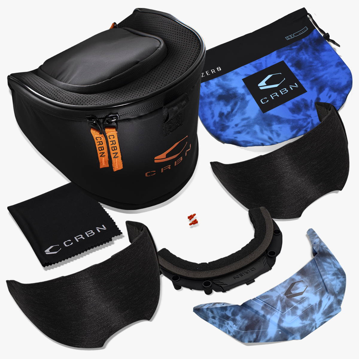 CRBN Mask Zero GRX Tie Dye Lagoon - Compact