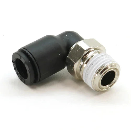 Polarstar Air Line Input Fitting, 6mm 90° (Threaded)