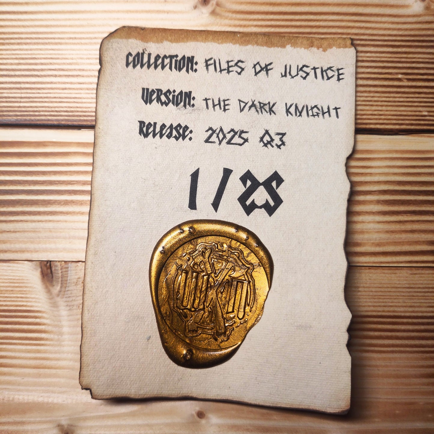 Who's Next!? Collectors Patch - The Dark Knight