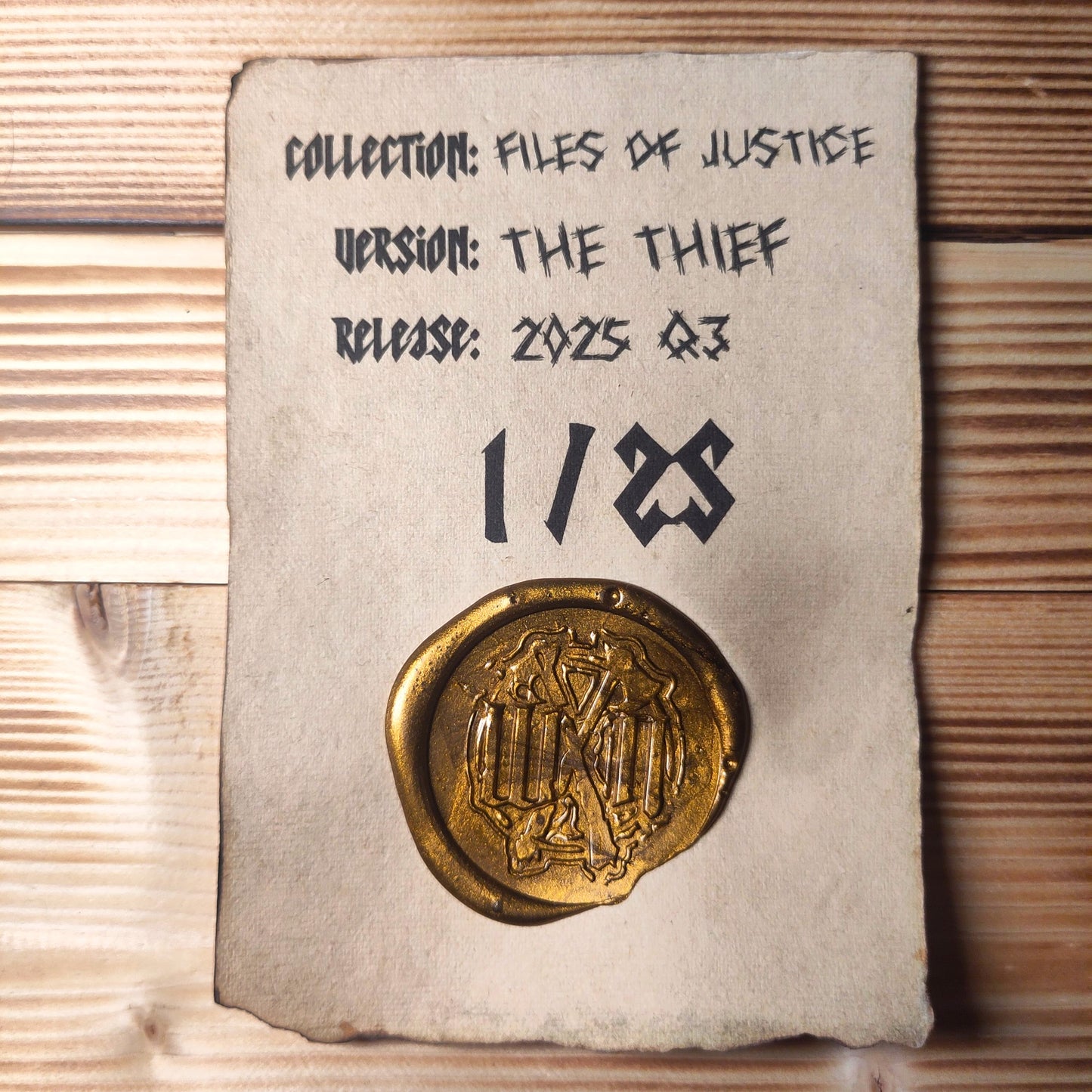 Who's Next!? Collectors Patch - The Thief