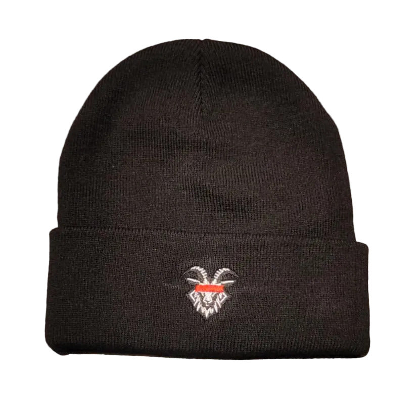 GOAT Design Beanie Black