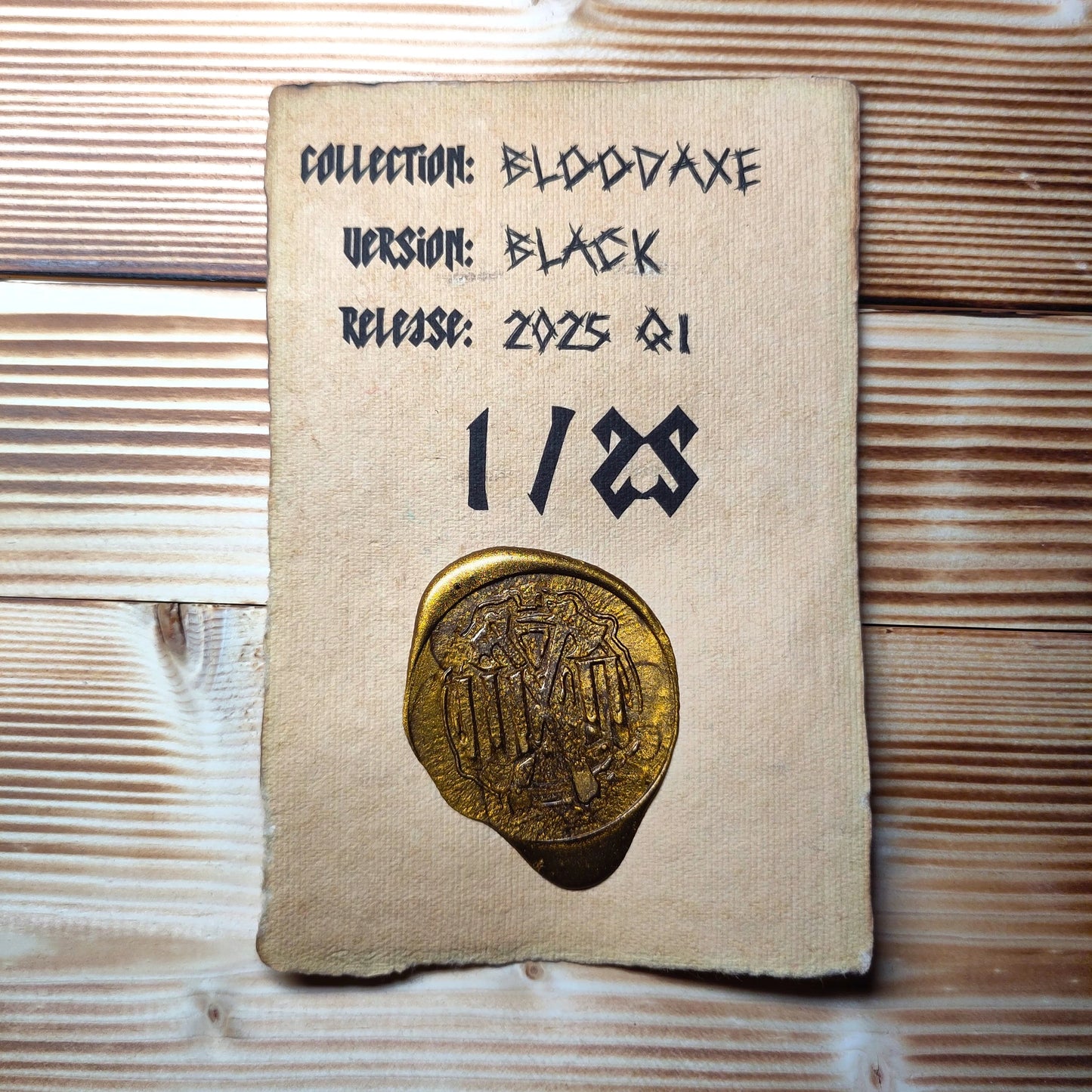 Who's Next!? Collectors Patch - Bloodaxe