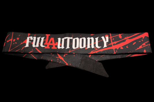 Full Auto Only - Red Splat Headband