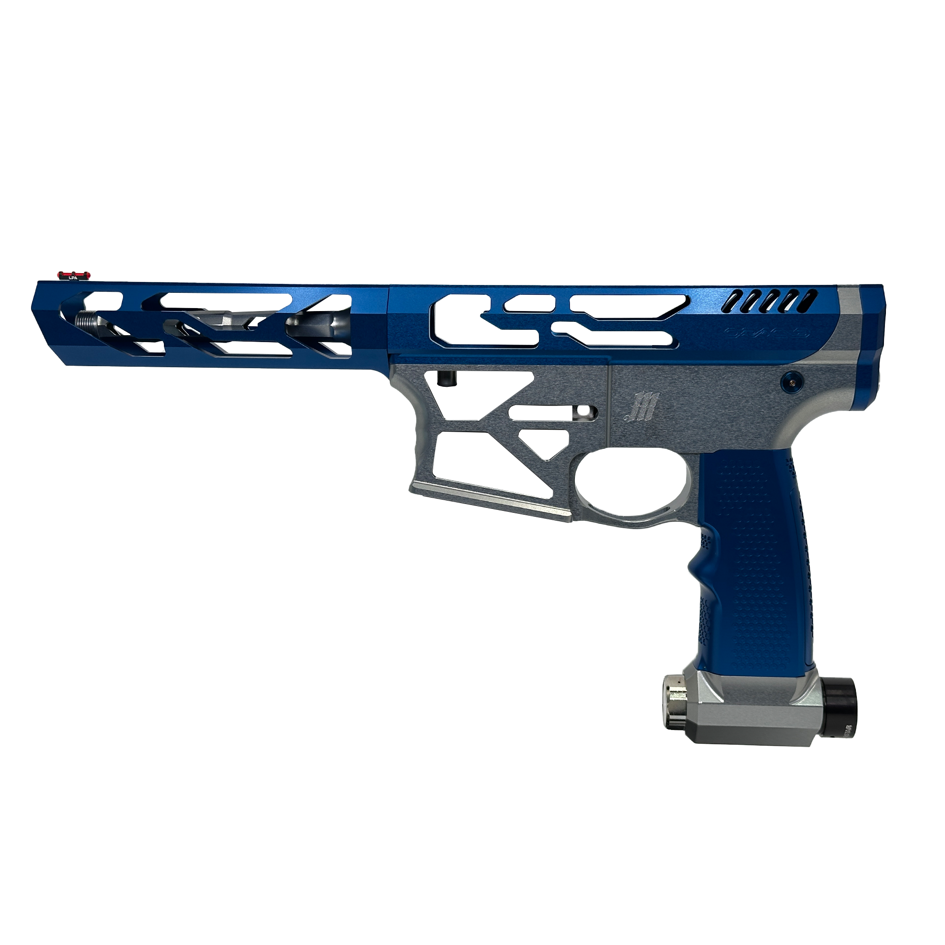 Monk Customs Oracle 2 Receiver with ESG Grip (Titanium/Blue ...