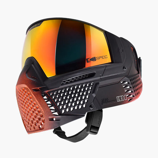 CRBN Mask Zero GRX Halftone Orange- Compact