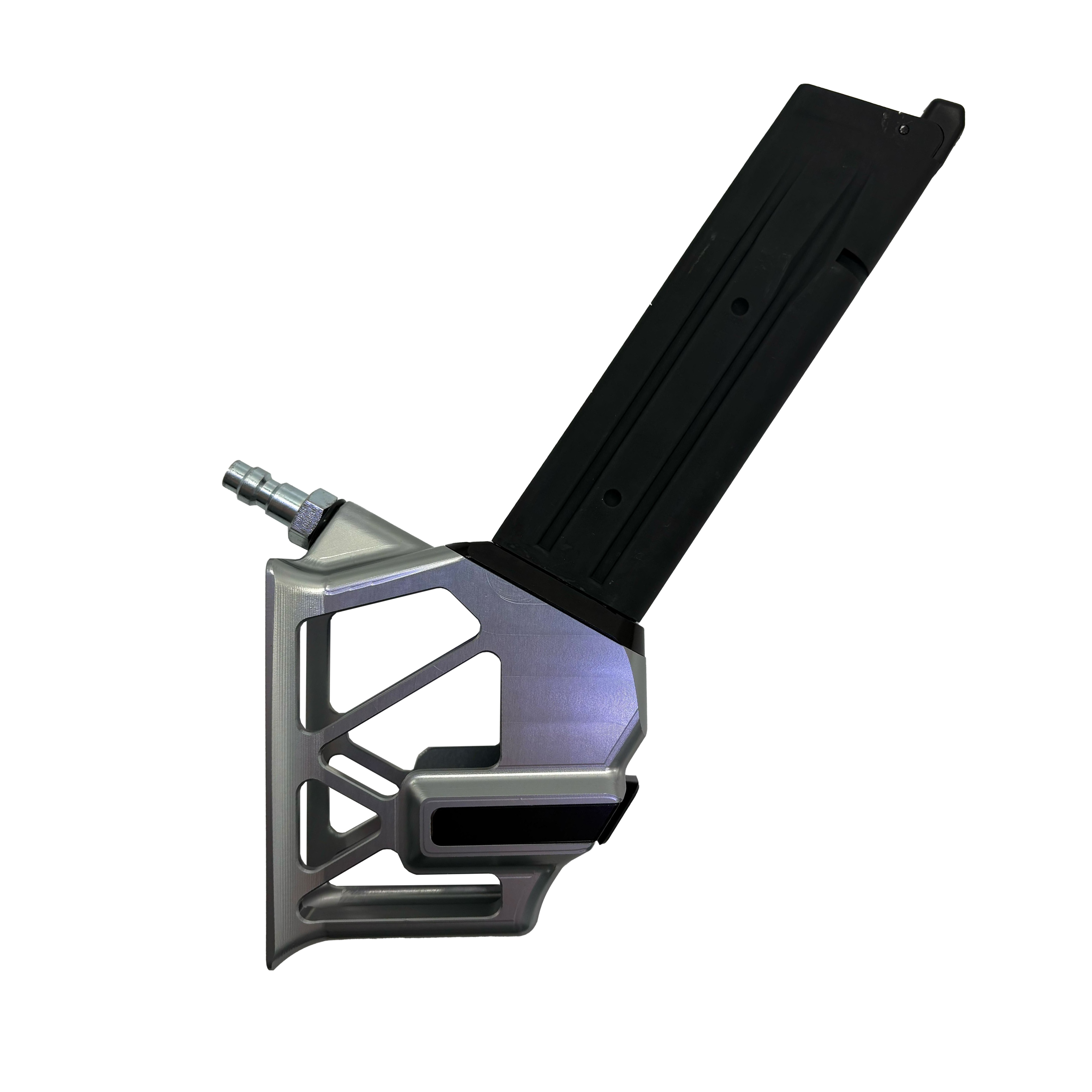 Monk Customs M-Adapter V2 - Lightweight Mag installed