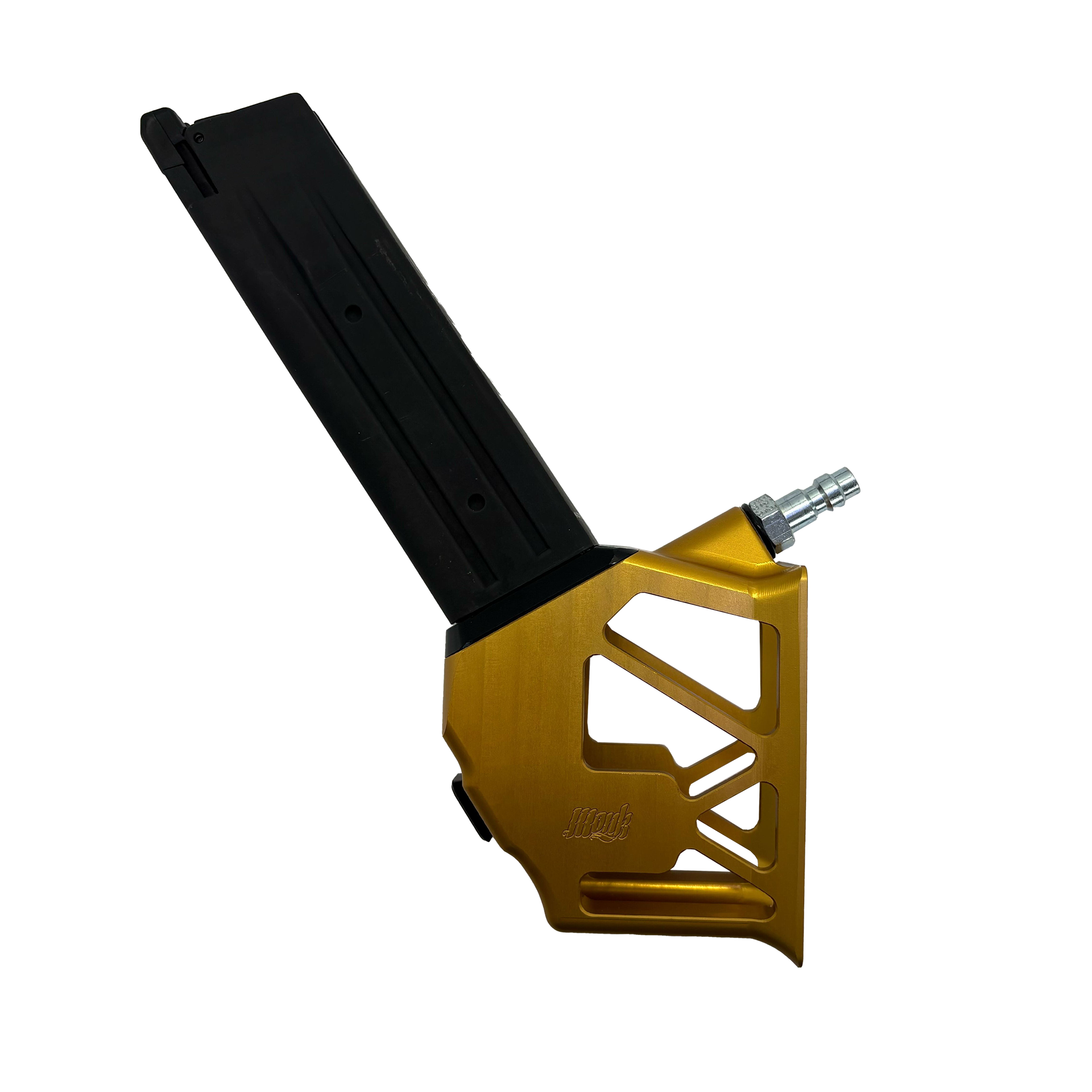Monk Customs M-Adapter V2 - Lightweight Mag installed