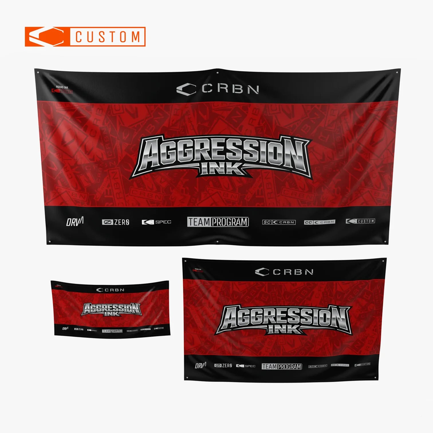 CRBN 3x Team Banners - Custom