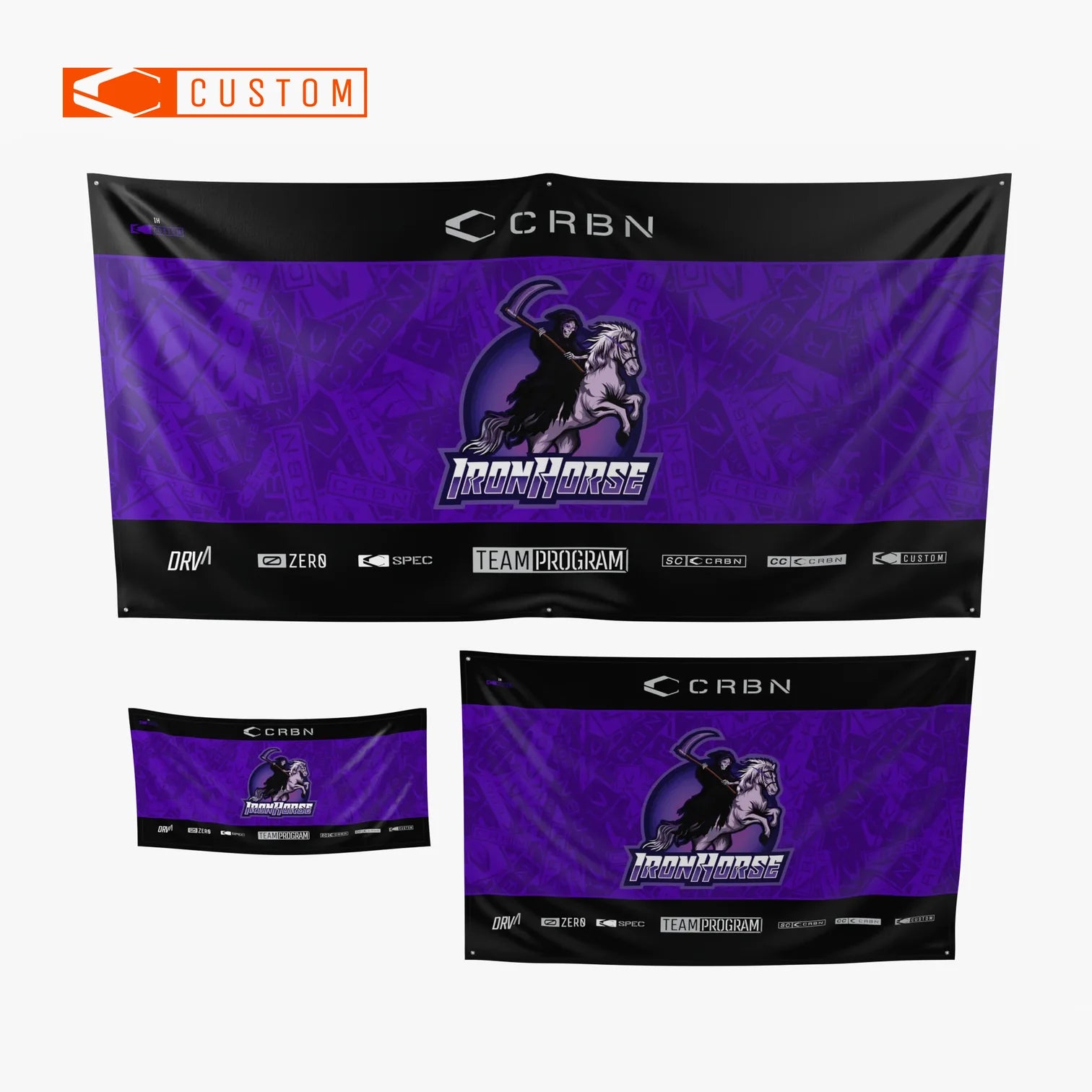 CRBN 3x Team Banners - Custom
