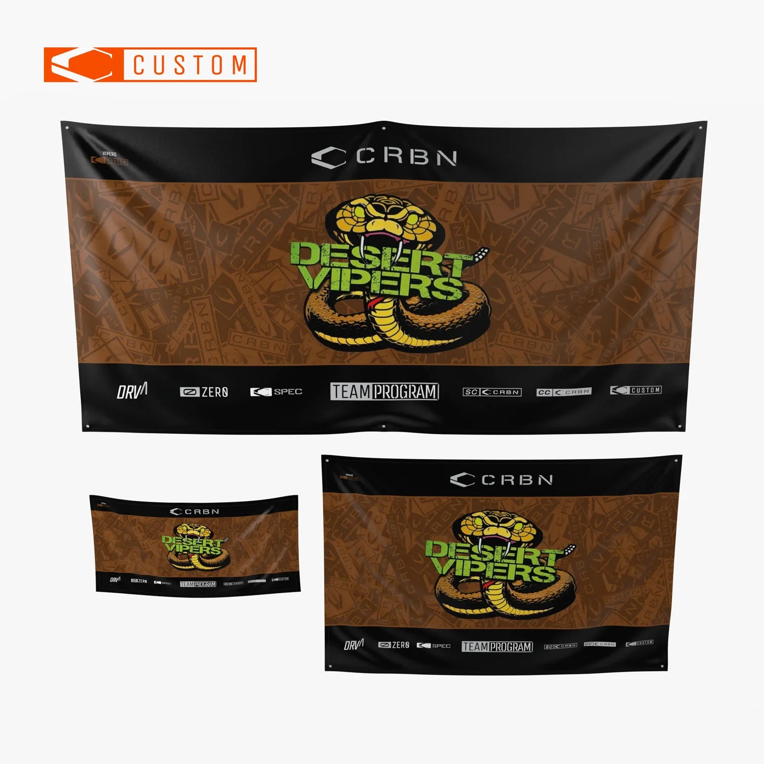 CRBN 3x Team Banners - Custom