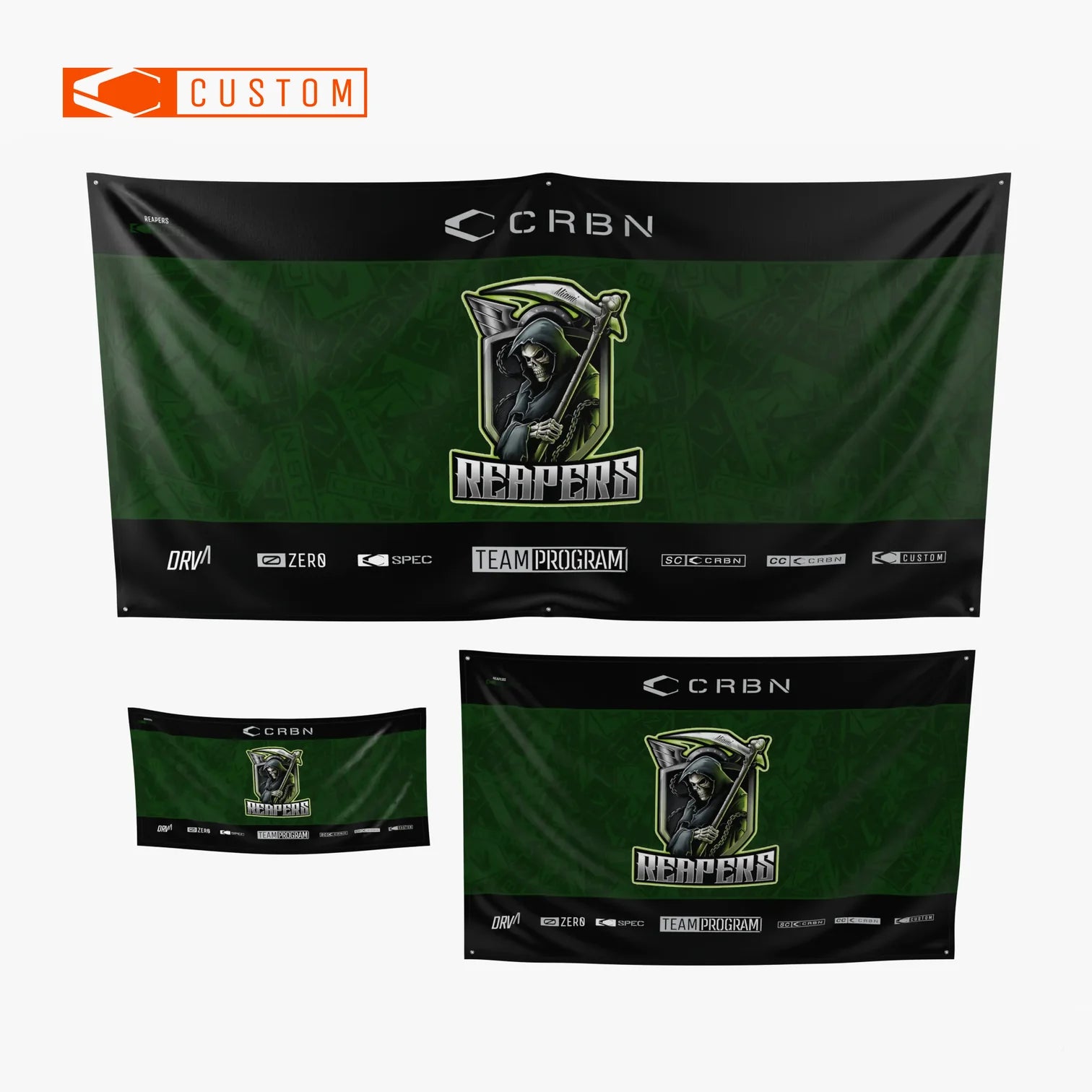 CRBN 3x Team Banners - Custom