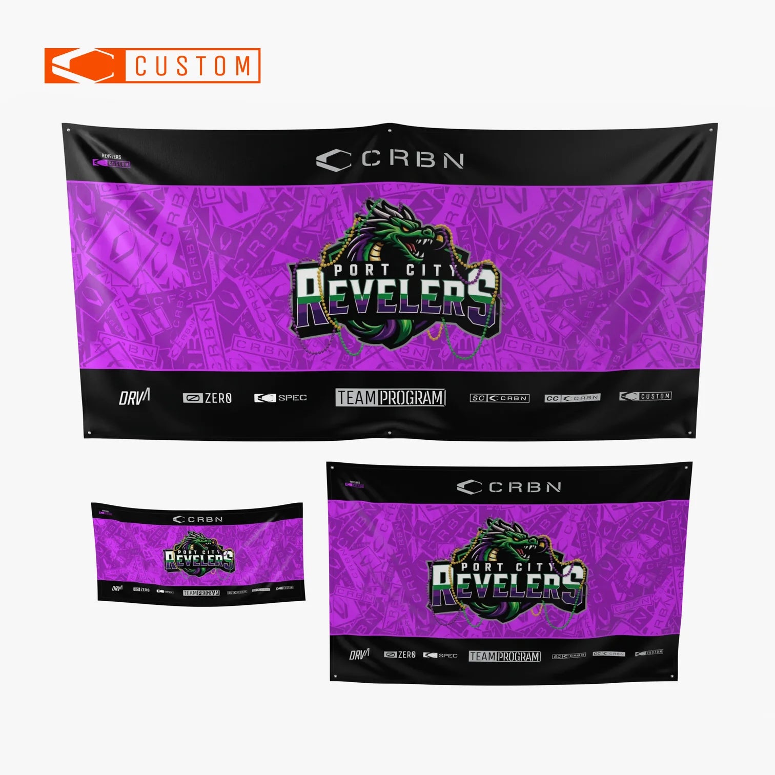 CRBN 3x Team Banners - Custom
