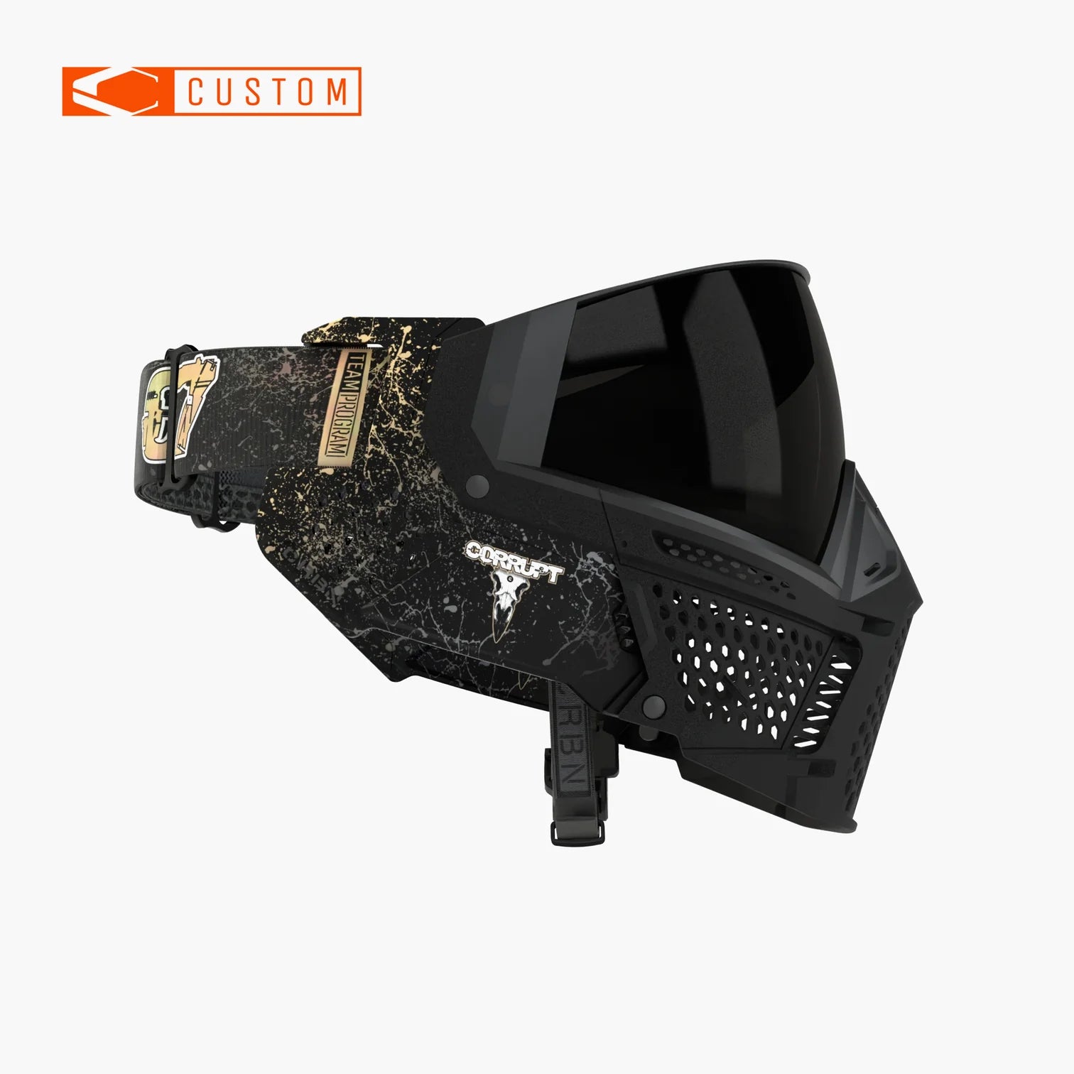CRBN Zero Google Ears & Strap - Custom
