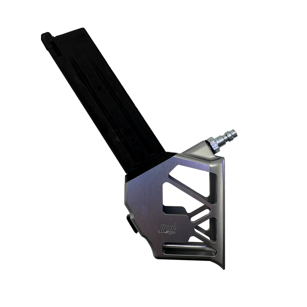 Monk Customs M-Adapter V2 - Lightweight Mag installed