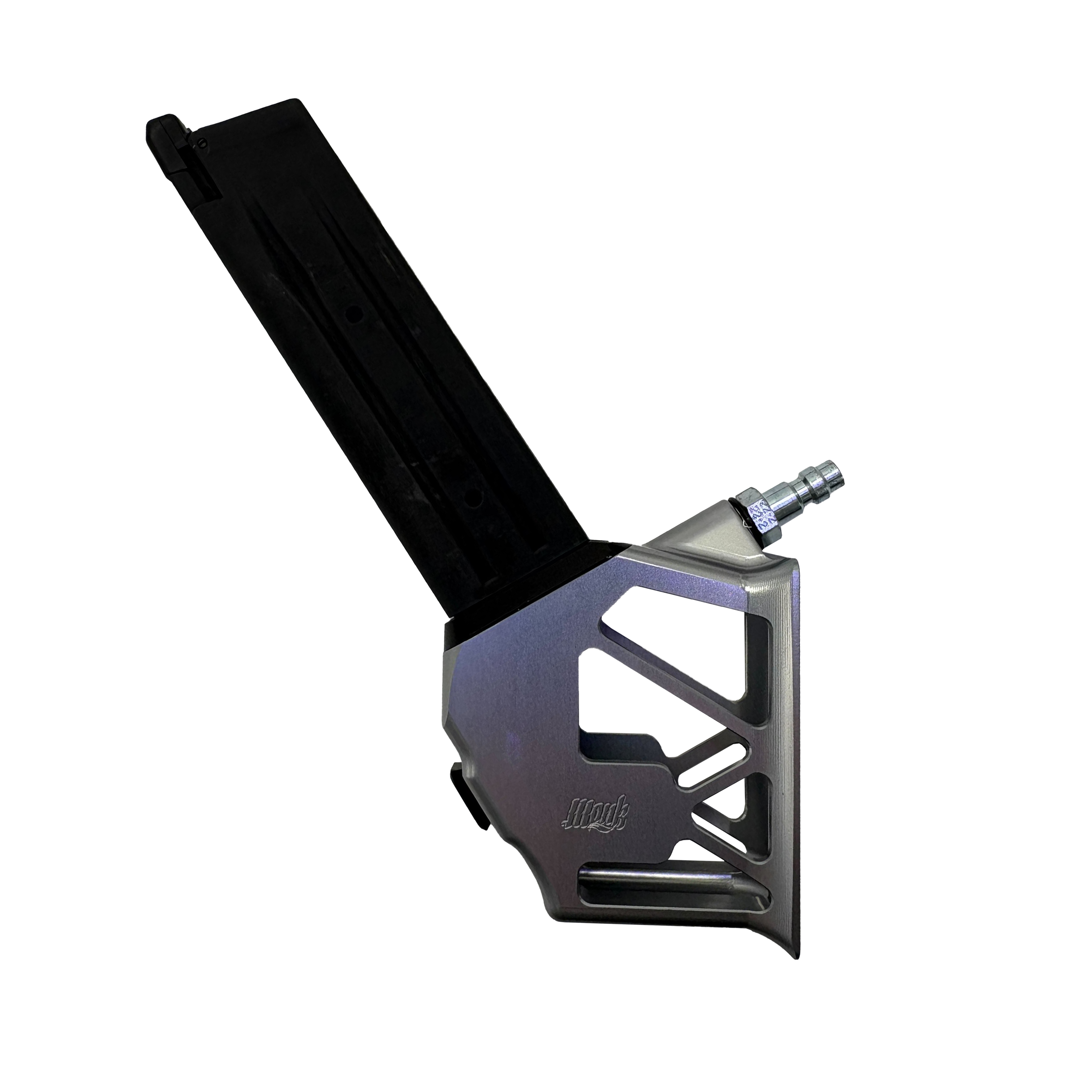 Monk Customs M-Adapter V2 - Lightweight Mag installed
