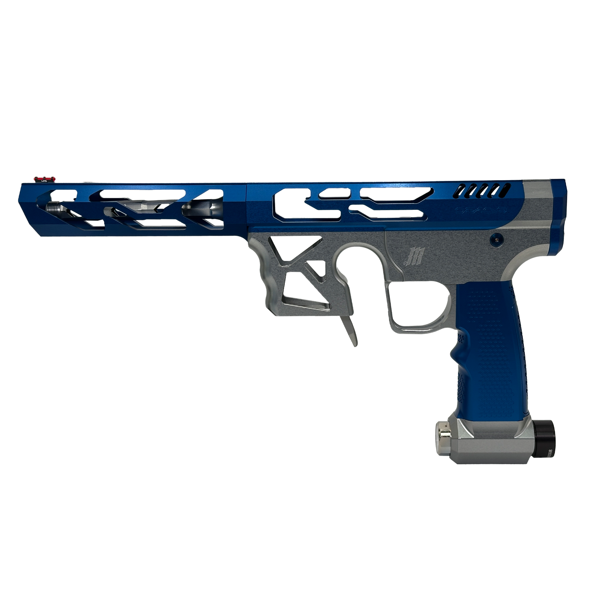 Monk Customs Oracle Rogue 9 Receiver with ESG Grip (Titanium/Blue ...