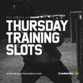 Thursday Trainingslots - 06.08