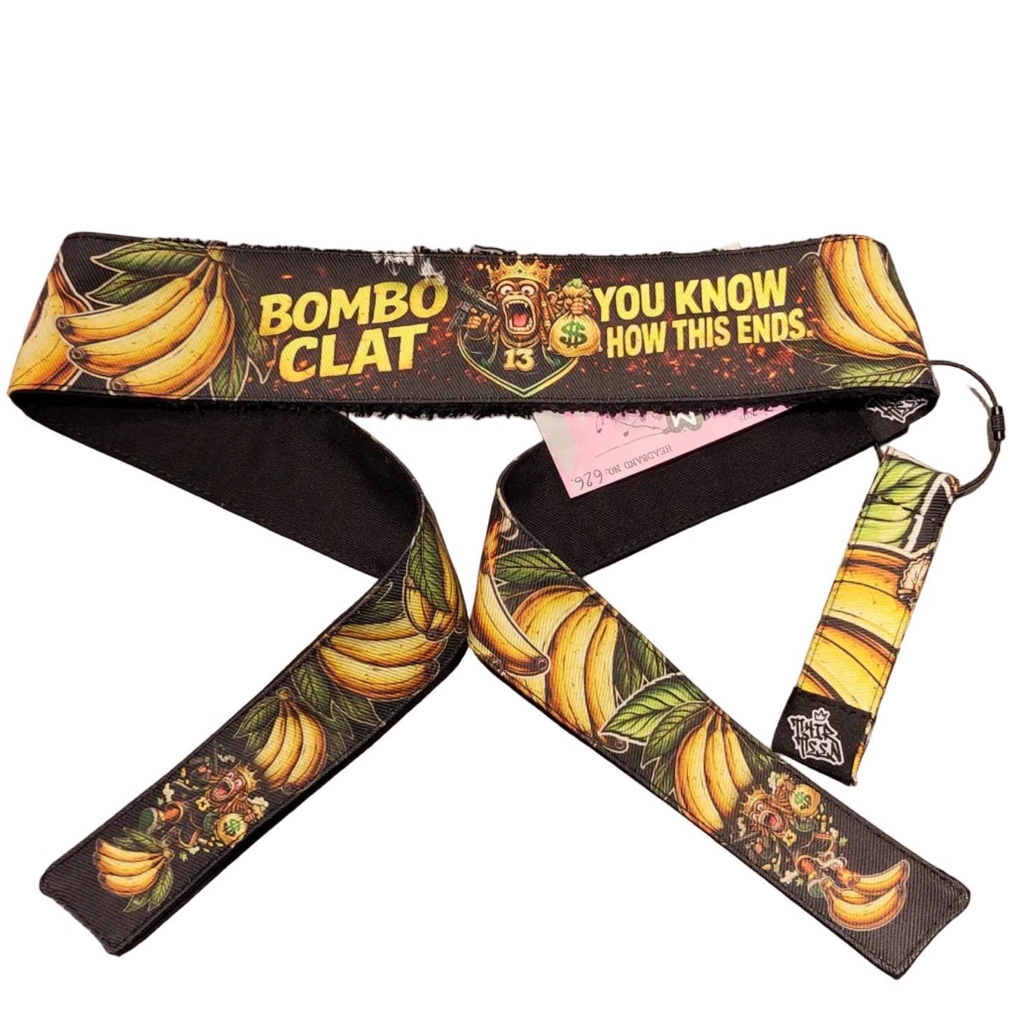 Thirteen Headband Bomboclat "Banana" + Keychain