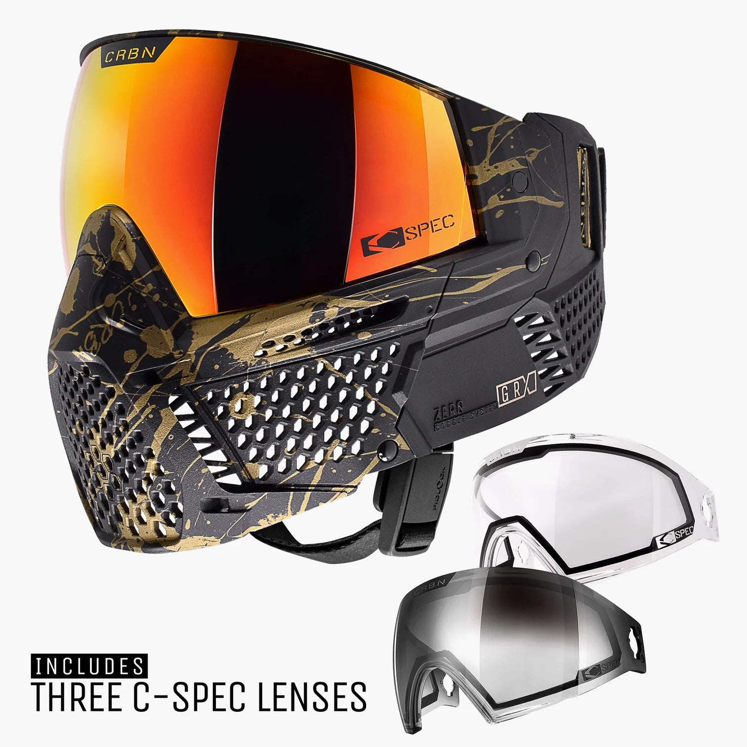 CRBN Mask Zero GRX SPLAT MOLTEN - Compact
