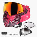 CRBN Mask Zero GRX SPLAT FUCHSIA - Compact