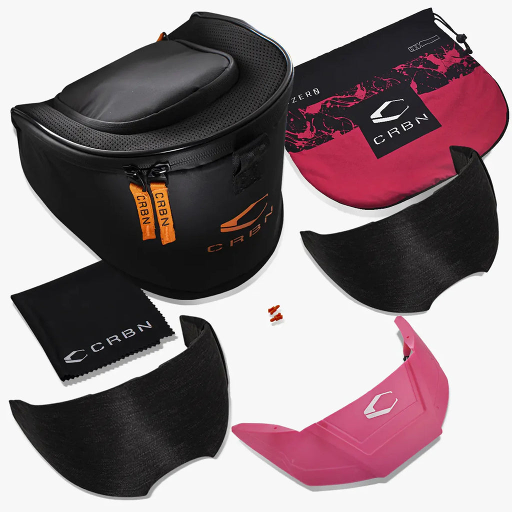 CRBN Mask Zero GRX SPLAT FUCHSIA - Compact