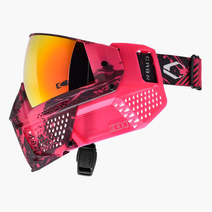 CRBN Mask Zero GRX SPLAT FUCHSIA - Compact
