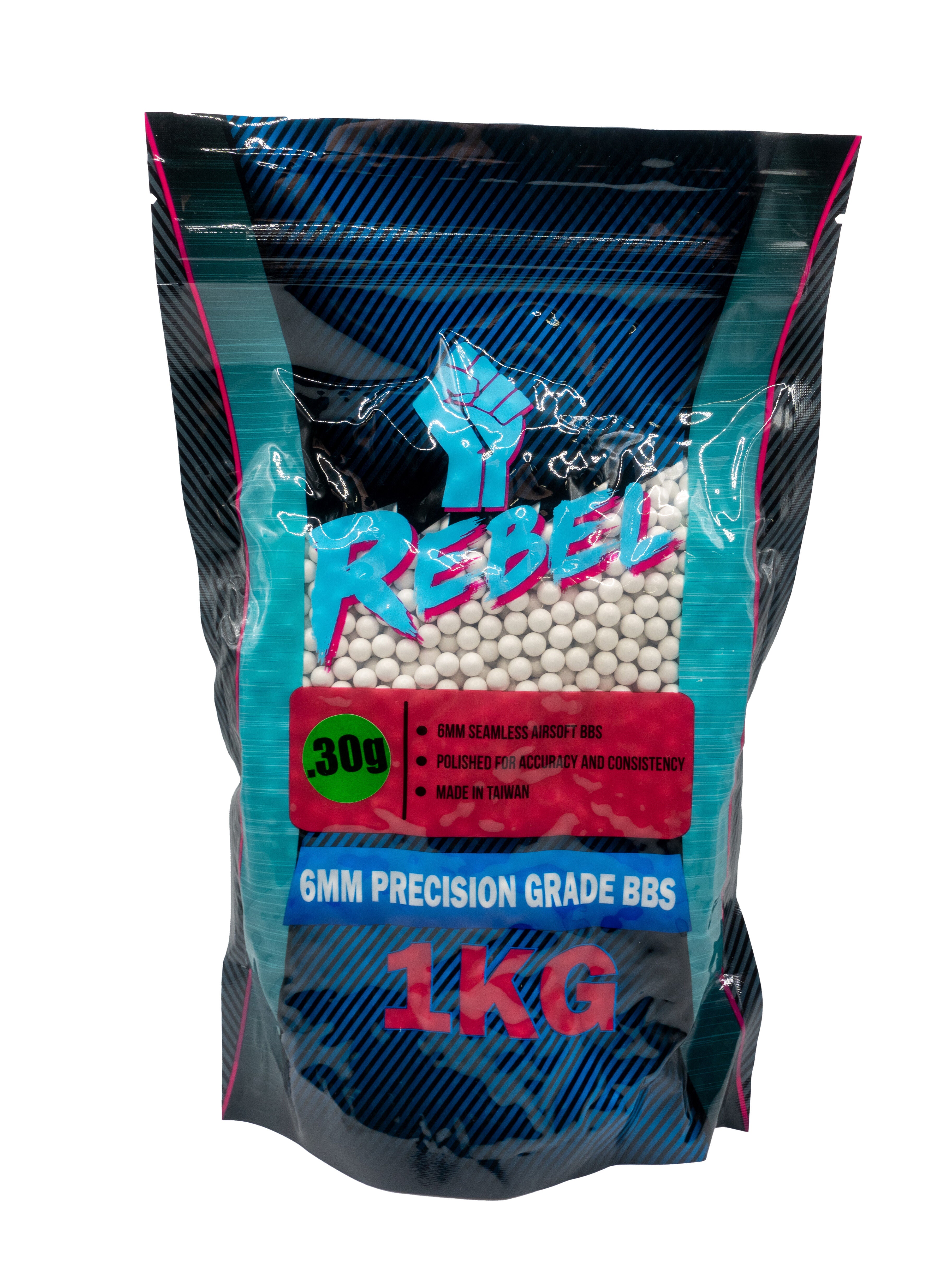 Rebel Precision 6mm Bio BBs - 1KG