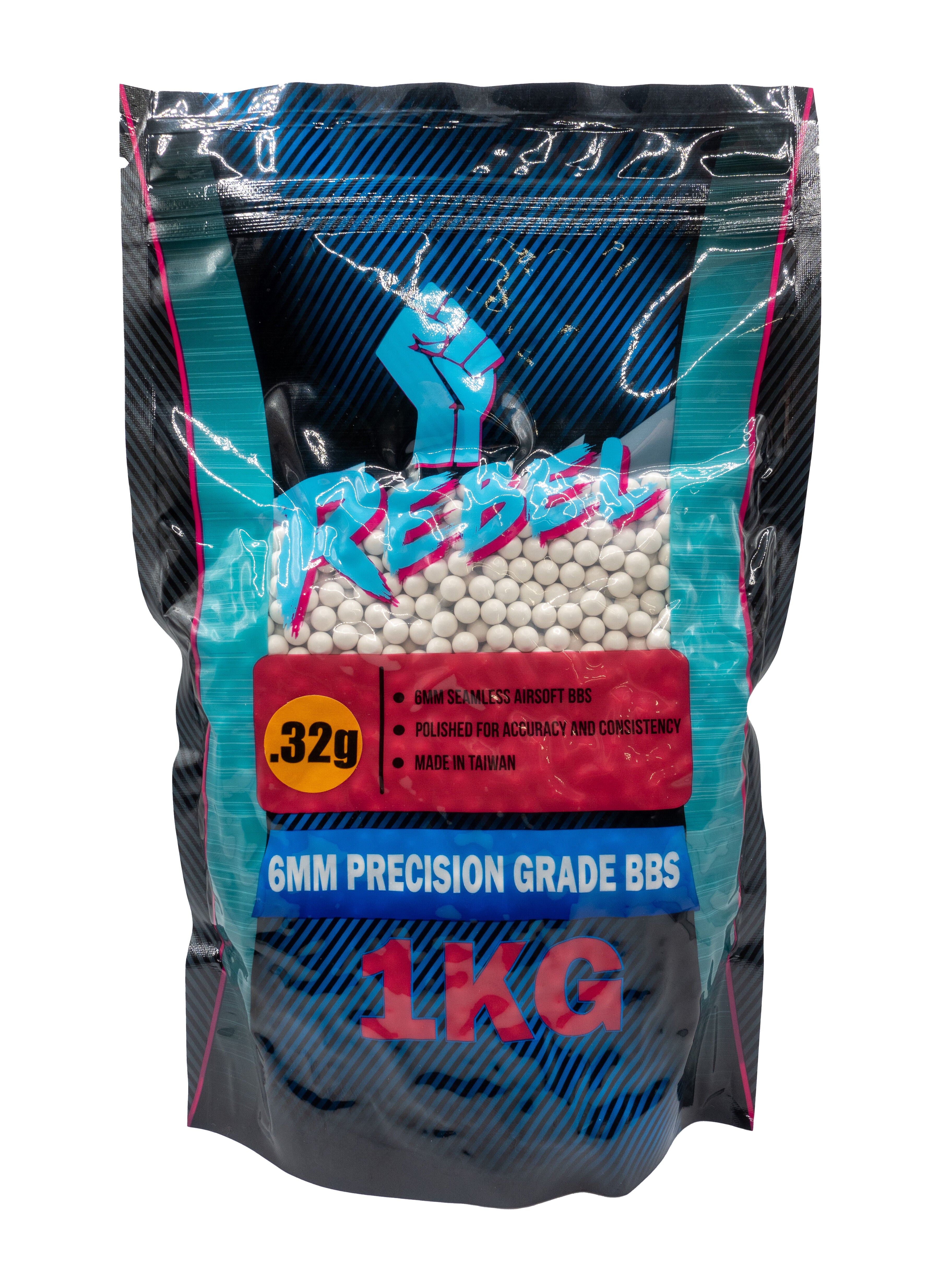 Rebel Precision 6mm Bio BBs - 1KG