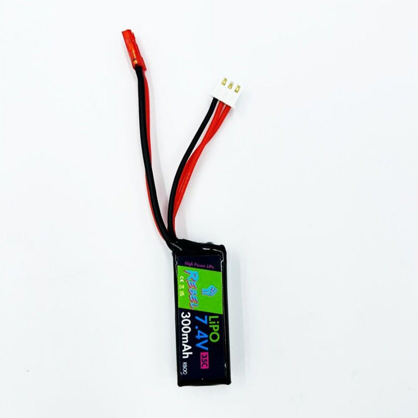 Rebel Precsion Battery - HPA Micro 7.4V 300mAh JST